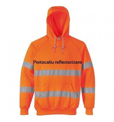 Tricou HI-VIS cu gluga