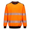 Hanorac cu guler PW3 Hi-Vis