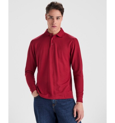 Tricou polo cu maneca lunga 220g CARPE