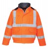 Jacheta de ploaie Bizflame Rain Hi-Vis antistatica, ignifuga