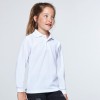 Tricou polo cu maneca lunga de copii 220g 